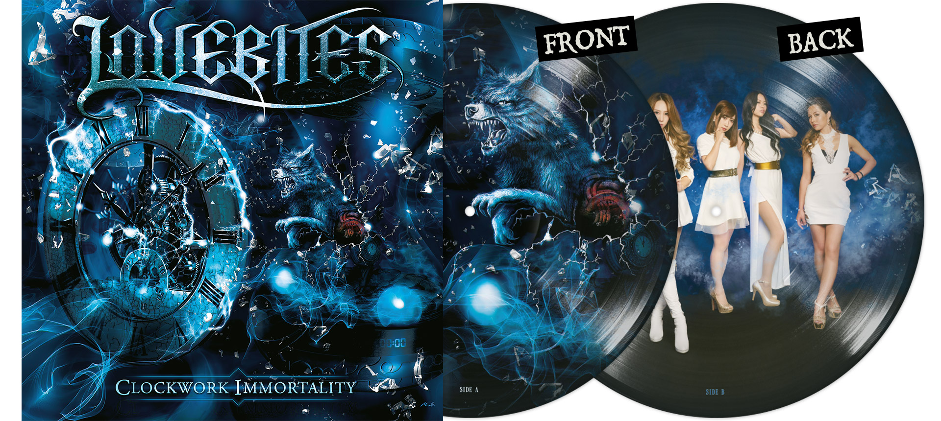 LOVEBITES - Clockwork Immortality 12" LP - PICTURE
