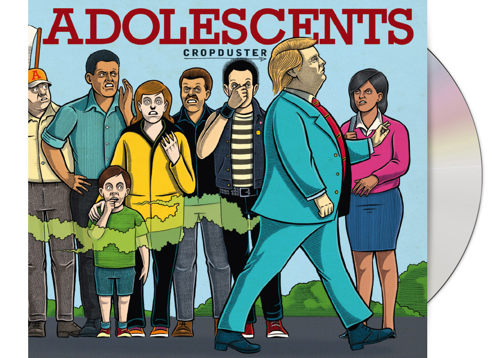 cd_1126 ADOLESCENTS - Cropduster DIGIPAK CD