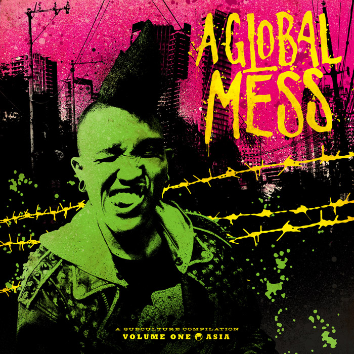 V.A. - A Global Mess - Vol. One: Asia 12" LP SPLATTER INCL. CD V.A. - A Global Mess - Vol. One: Asia 12" LP SPLATTER INCL. CD