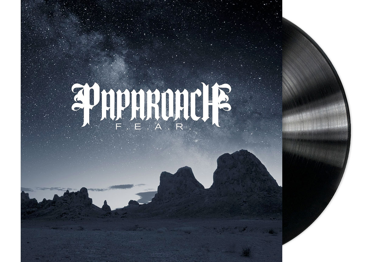 PAPA ROACH - F.E.A.R. 12" LP - BLACK