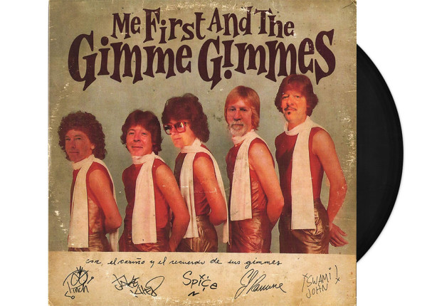 ME FIRST AND THE GIMME GIMMES - Most People I Know Think That I’m Crazy 7" EP - BLACK