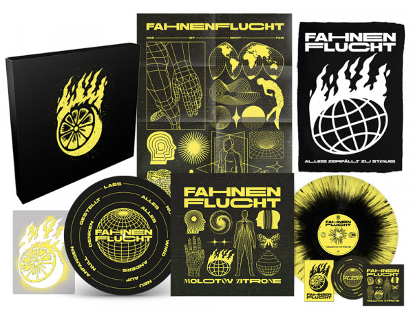 FAHNENFLUCHT - Molotov Zitrone VINYL FAN BOX