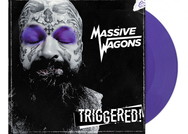 MASSIVE WAGONS - Triggered! 12" LP - PURPLE