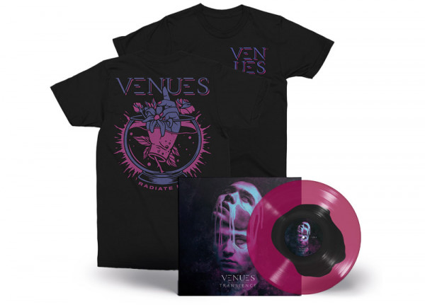 VENUES - Transience 12" LP + Radiate Me T-Shirt Bundle