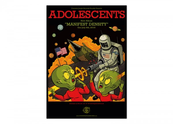 ADOLESCENTS - Manifest Density Poster