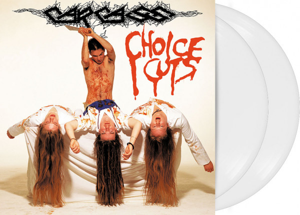 CARCASS - Choice Cuts 12" DO-LP - WHITE