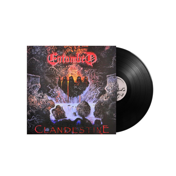 ENTOMBED - Clandestine 12" LP - BLACK