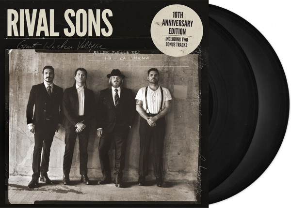 RIVAL SONS - Great Western Valkyrie (10th Anniversary + Bonus Tracks) 12" DO-LP - BLACK