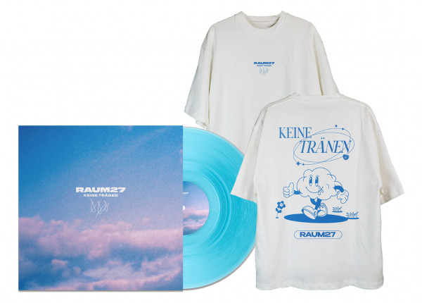 RAUM27 - Keine Tränen Shirt Bundle Wolke Vinyl