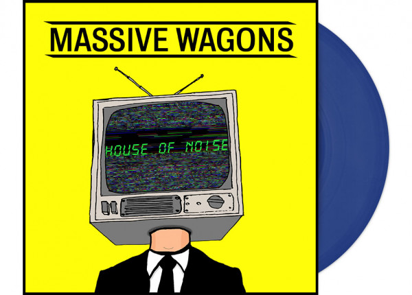 MASSIVE WAGONS - House of Noise 12" LP - BLUE