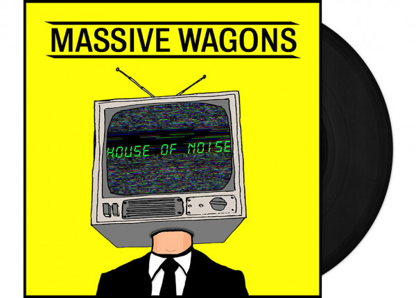 MASSIVE WAGONS - House of Noise 12" LP - BLACK