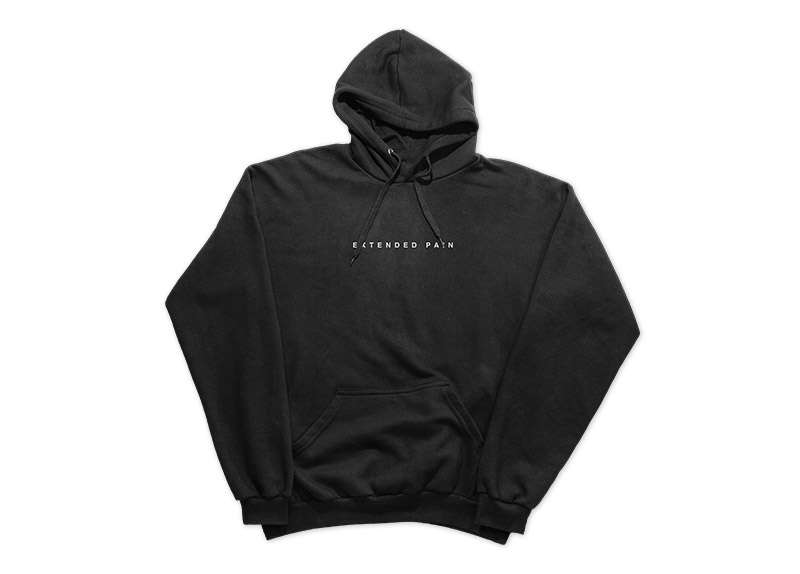 Black band hoodie online