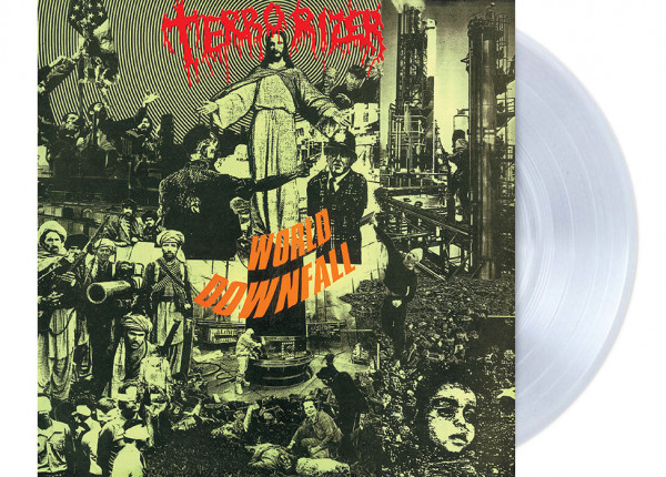 TERRORIZER - World Downfall 12" LP - CLEAR