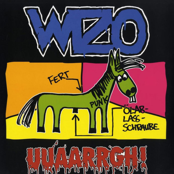 WIZO - Uuaarrgh! 12" DO-LP - BLUE